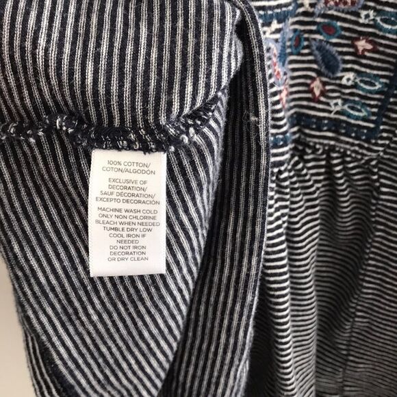 LOFT embroidered peasant blouse - Picture 11 of 13